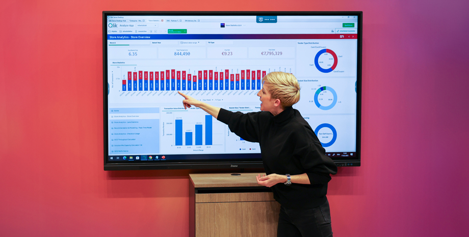 Woman making Storevolution™  Advisory Services recommendations