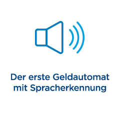 Der erste Geldautomat mit Spracherkennung